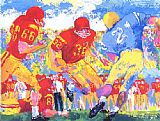 Cross Town Rivalry 1967 by Leroy Neiman